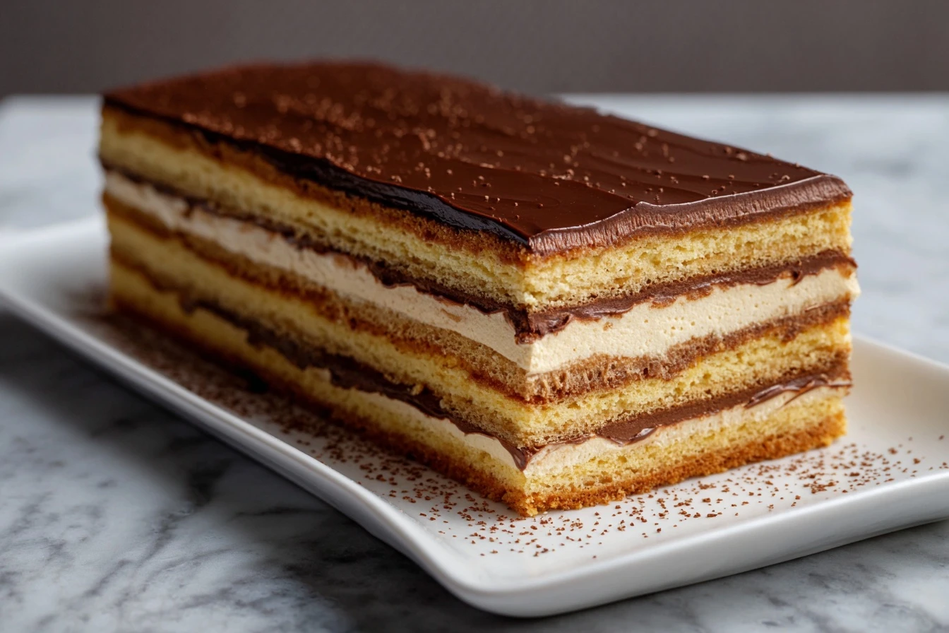 Opera Cake History Explanation Traditional Opera Cake Origins Best Opera Cake Recipes History Learn About Opera Cake Layer...