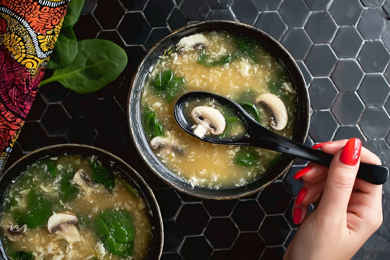 Quick Homemade Egg Drop Soup Recipe Easy 15 Minute Egg Drop Soup Best Quick Egg Drop Soup Online How To Make Egg Drop Soup...