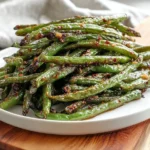 Air Fryer Garlic Green Beans Crispy Flavorful