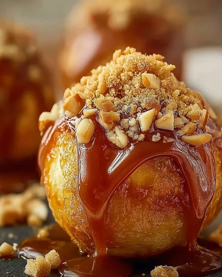 Best Apple Caramel Bombs Recipe Easy Melt In Mouth Apple Bombs Homemade Caramel Apple Dessert Bombs Low Calorie Apple Cara...