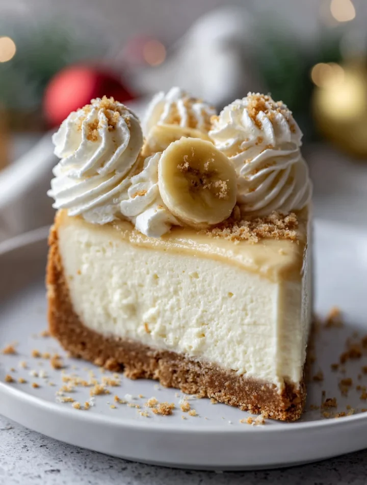 Best Banana Cream Cheesecake Recipe Homemade Banana Cream Cheesecake Easy Melt In Your Mouth Cheesecake How To Make Banana...