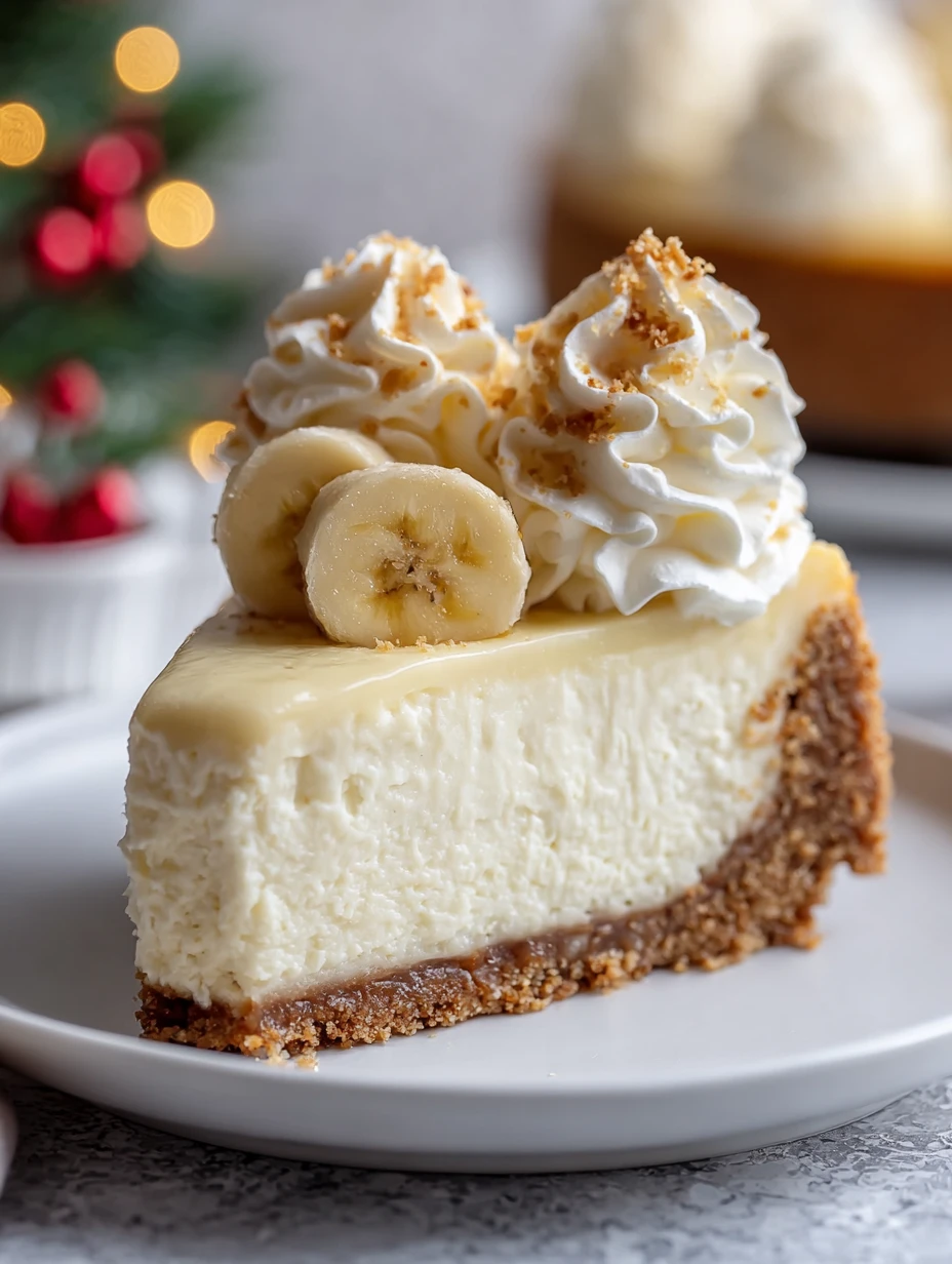 Best Banana Cream Cheesecake Recipe Homemade Banana Cream Cheesecake Easy Melt In Your Mouth Cheesecake How To Make Banana...