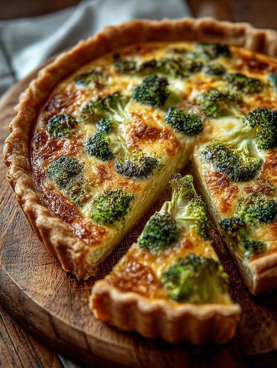 Quick & Easy Broccoli Quiche in Just 30 Minutes