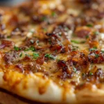 Best Caramelized Onion Bacon Pizza Recipe Homemade Caramelized Onion And Bacon Pizza Gluten-free Caramelized Onion Bacon P...