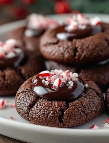 Best Chocolate Thumbprint Cookies Recipe Easy Chocolate Thumbprint Cookies Gluten-free Chocolate Thumbprint Cookies Vegan ...