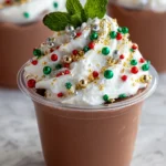 Best Christmas Chocolate Mousse Cups Recipe Homemade Chocolate Mousse Cups For Holidays Easy Christmas Dessert Chocolate M...