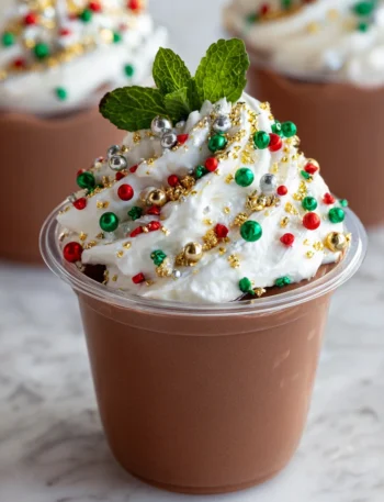 Best Christmas Chocolate Mousse Cups Recipe Homemade Chocolate Mousse Cups For Holidays Easy Christmas Dessert Chocolate M...