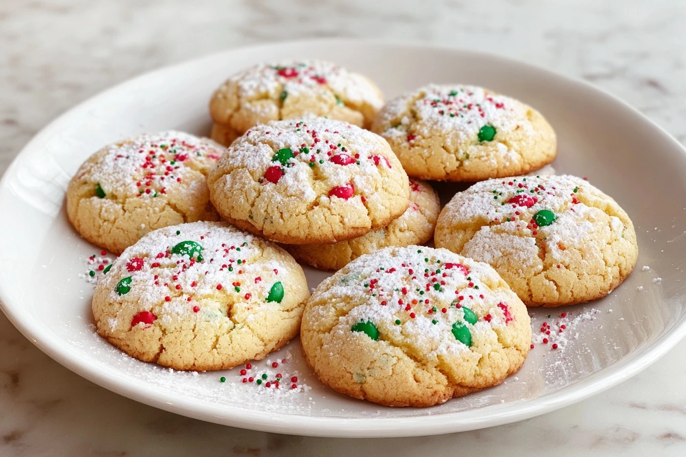 Best Christmas Gooey Butter Cookies Recipe Easy Gooey Butter Cookies Holiday Gooey Butter Cookies Christmas Gifts Homemade...