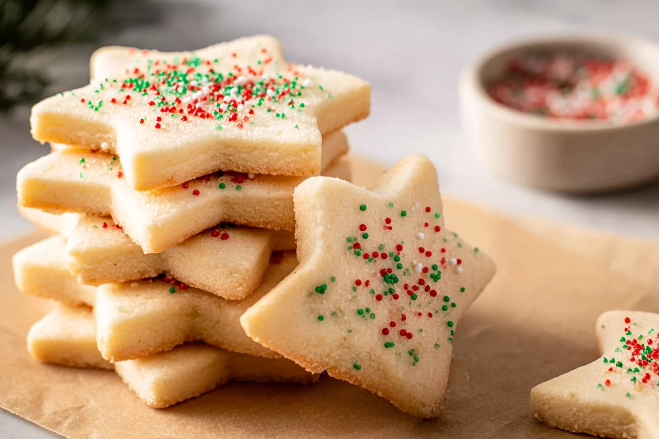 Best Christmas Shortbread Cookie Recipe Easy Christmas Shortbread Cookies For Kids Gluten-free Shortbread Cookies Christma...