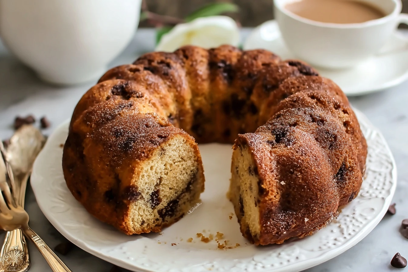 Best Cinnamon Chocolate Chip Coffee Cake Recipe Easy Cinnamon Chocolate Chip Coffee Cake Moist Cinnamon Chocolate Chip Cof...