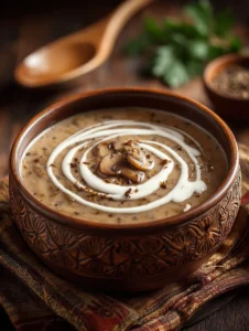 Make Cream Mushroom Soup in Just 15 Minutes!
