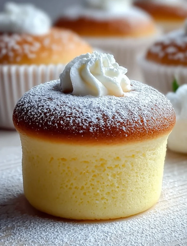 Best Fluffy Japanese Cotton Cheesecake Cupcake Recipe Easy Japanese Cotton Cheesecake Cupcakes Guide How To Make Cotton Ch...