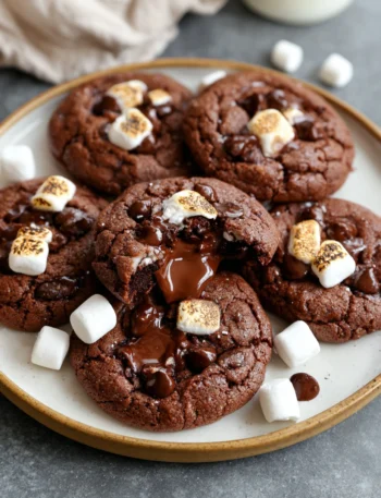 Best Hot Chocolate Cookie Recipe Easy Hot Chocolate Cookies Vegan Hot Chocolate Cookies Gluten Free Hot Chocolate Cookies ...