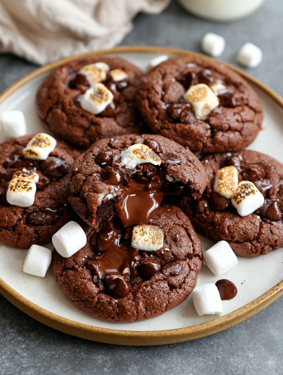 Best Hot Chocolate Cookie Recipe Easy Hot Chocolate Cookies Vegan Hot Chocolate Cookies Gluten Free Hot Chocolate Cookies ...