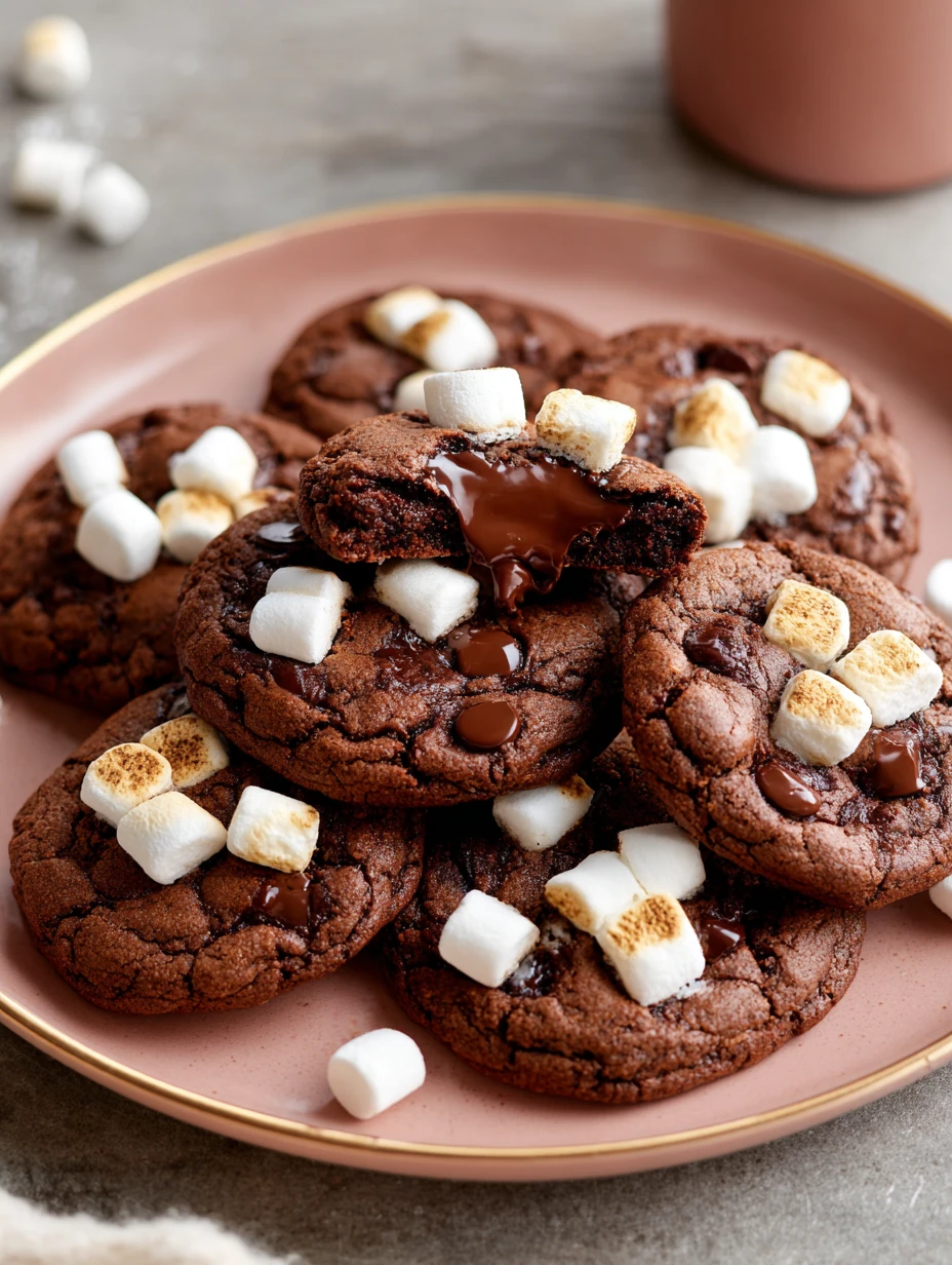 Best Hot Chocolate Cookie Recipe Easy Hot Chocolate Cookies Vegan Hot Chocolate Cookies Gluten Free Hot Chocolate Cookies ...