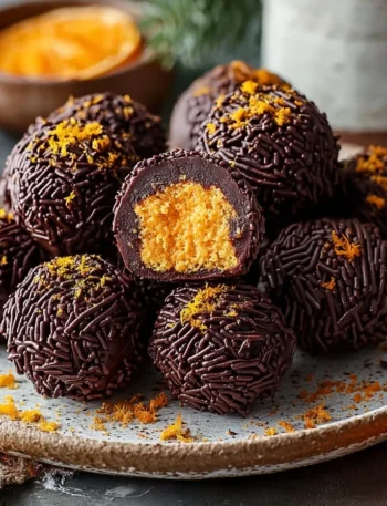 Best Juicy Orange Chocolate Truffles Recipe Where To Buy Orange Chocolate Truffles Orange Infused Chocolate Truffles For C...