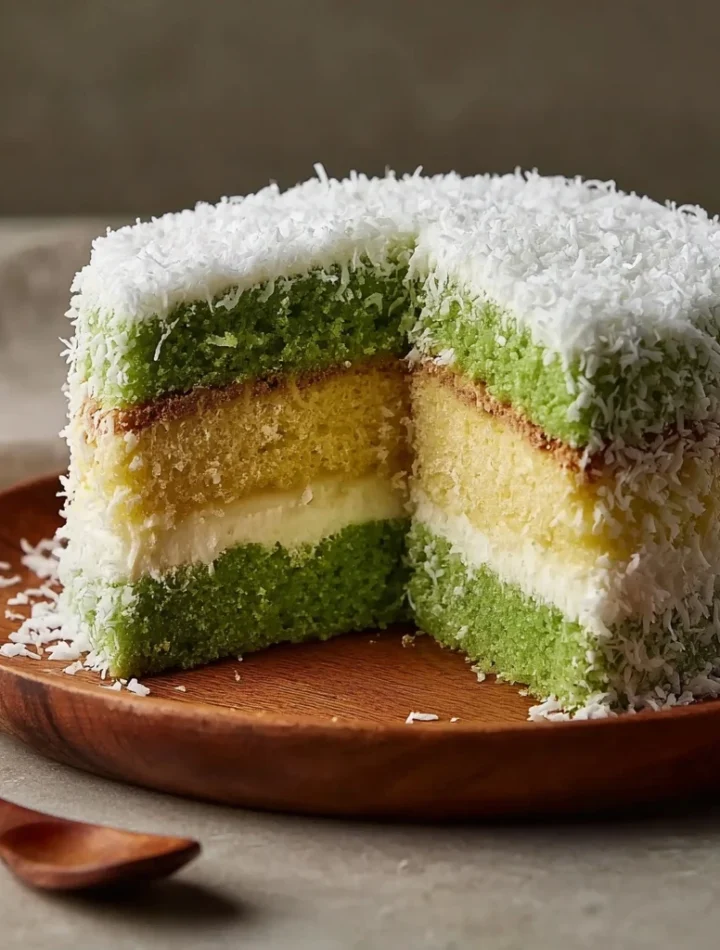 Best Pandan Coconut Cake Recipe Easy Pandan Coconut Cake Tutorial Where To Buy Pandan Coconut Cake Fresh Pandan Coconut Ca...