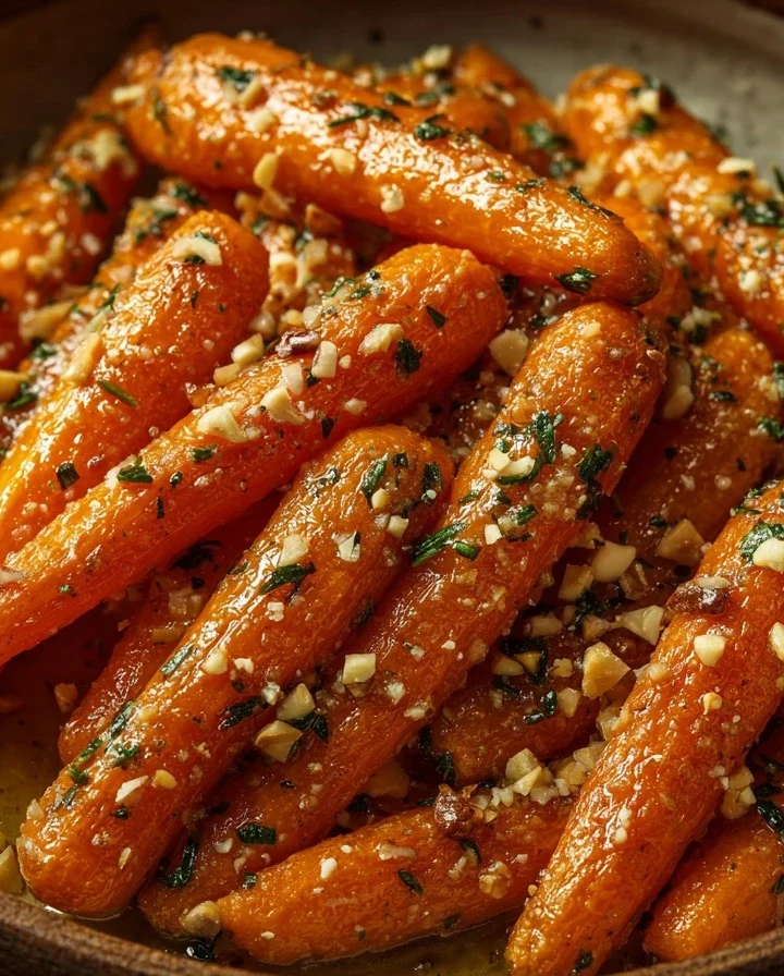 Best Parmesan Garlic Roasted Carrots Recipe Easy Garlic Parmesan Carrots Oven-roasted Parmesan Garlic Carrots How To Make ...