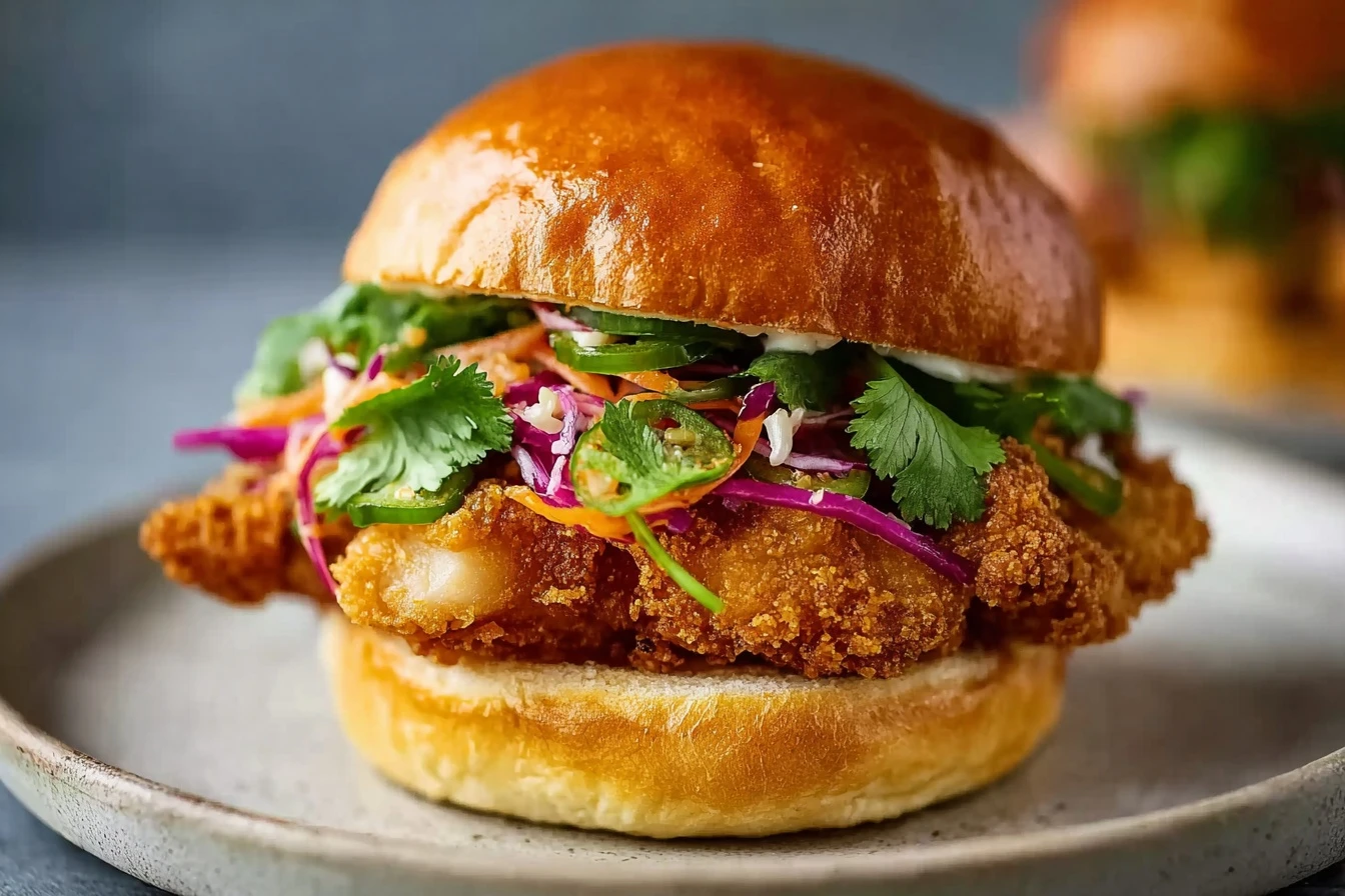 Best Thai Fried Chicken Sandwich Recipe Thai Fried Chicken Sandwich Near Me Spicy Thai Fried Chicken Sandwich Where To Buy...