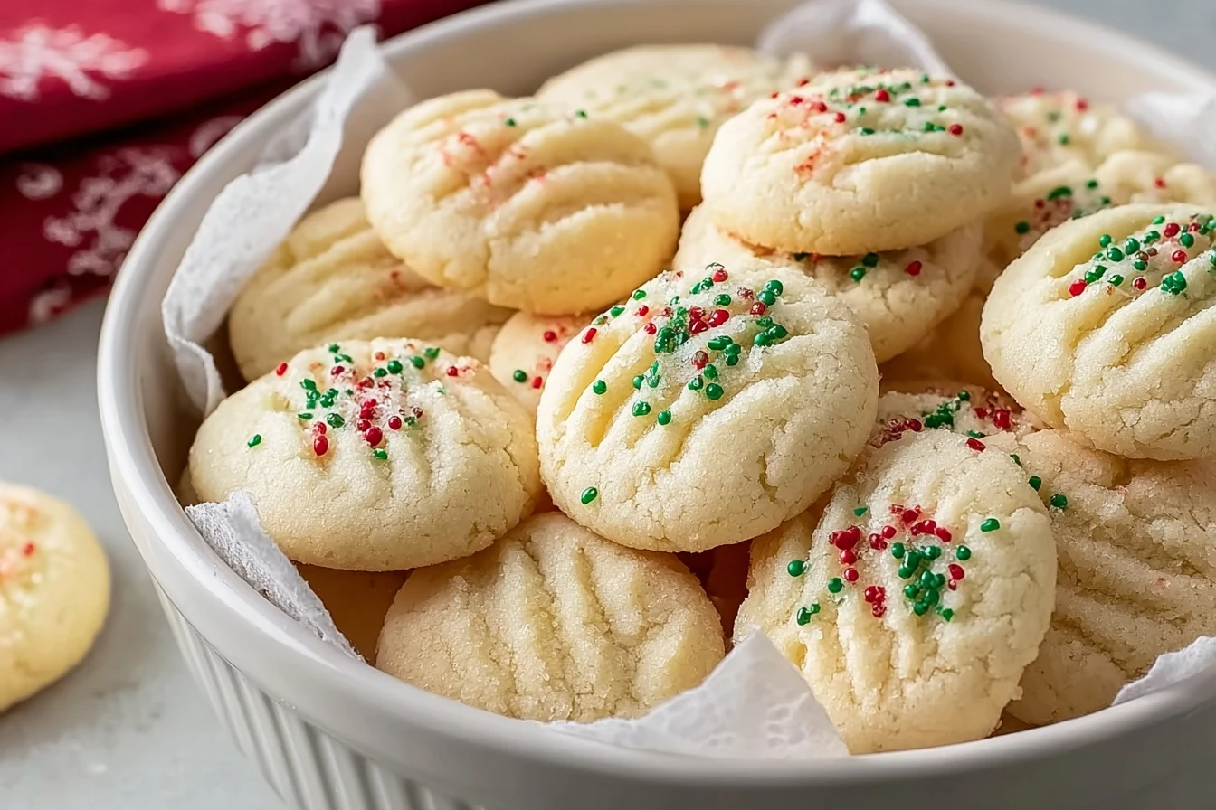 Best Whipped Shortbread Cookies Recipe Easy Whipped Shortbread Cookies For Christmas How To Make Gluten-free Whipped Short...