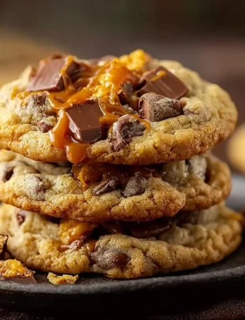 Butterfinger Caramel Crunch Cookies Recipe Buy Butterfinger Caramel Crunch Cookies Online Best Butterfinger Caramel Crunch...