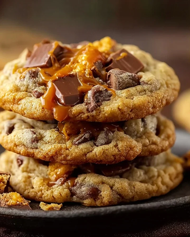 Butterfinger Caramel Crunch Cookies Recipe Buy Butterfinger Caramel Crunch Cookies Online Best Butterfinger Caramel Crunch...
