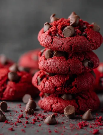 Buy Red Velvet Cookie Dough Online Best Red Velvet Cookie Dough Recipe Organic Red Velvet Cookie Dough Red Velvet Cookie D...