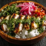 Chimichurri Grilled Chicken Bowl Recipe Best Chimichurri Chicken Bowl Homemade Chimichurri Grilled Chicken Recipe Healthy ...