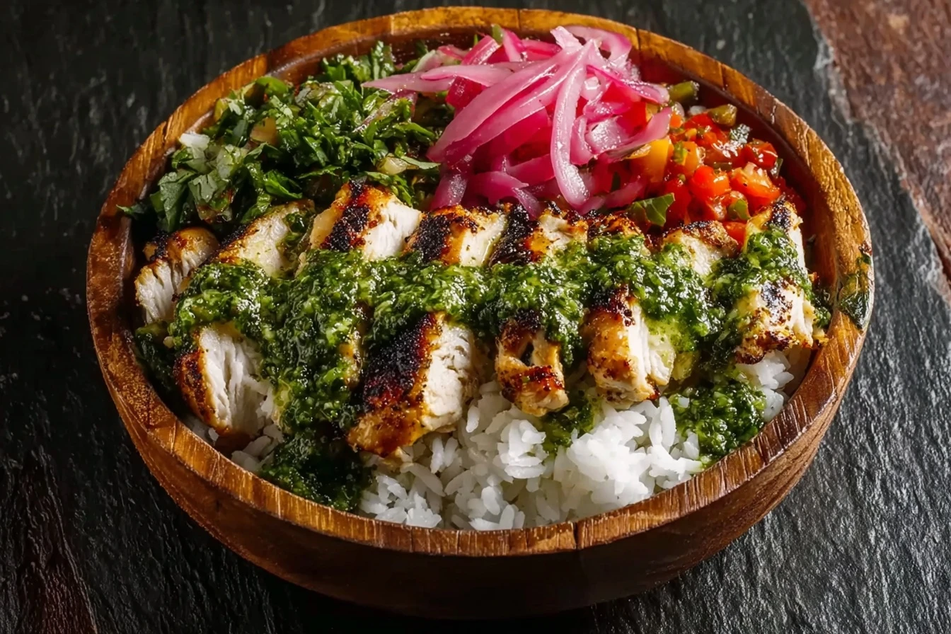 Chimichurri Grilled Chicken Bowl