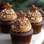Chocolate Gingerbread Cupcakes Recipe Easy Chocolate Gingerbread Cupcakes Vegan Chocolate Gingerbread Cupcakes Gluten-free...