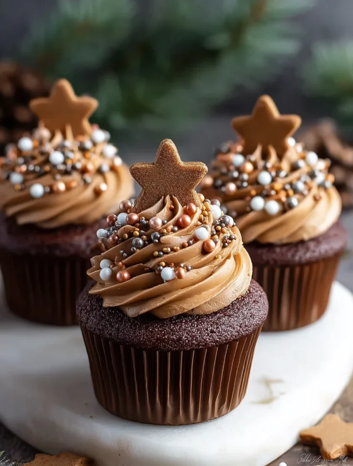 Chocolate Gingerbread Cupcakes Recipe Easy Chocolate Gingerbread Cupcakes Vegan Chocolate Gingerbread Cupcakes Gluten-free...