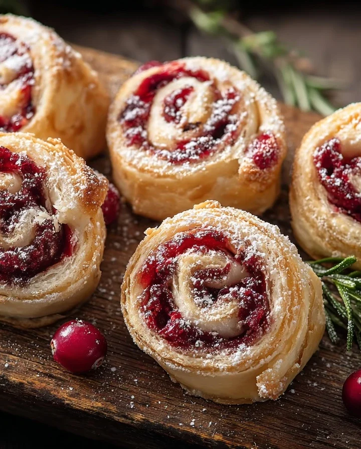 Christmas Cranberry Roll Ups Recipe Easy Cranberry Roll Ups For Christmas Homemade Christmas Cranberry Roll Ups Holiday Cr...