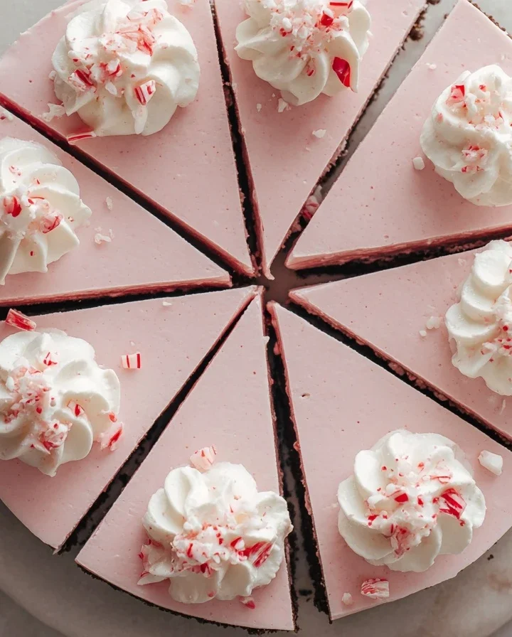 Christmas Peppermint Pie Recipe Easy Peppermint Pie For Christmas Best Peppermint Pie Holiday Desserts Homemade Christmas ...