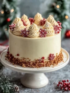 20-Min Prep: Spice Cake with Eggnog Buttercream Bliss