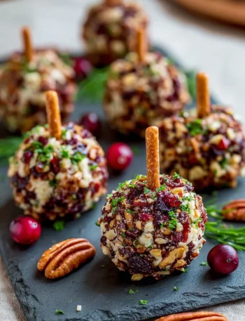 Cranberry Pecan Cheese Balls Recipe Easy Cranberry Pecan Mini Cheese Balls Best Cheese Ball Recipes With Cranberries Holid...