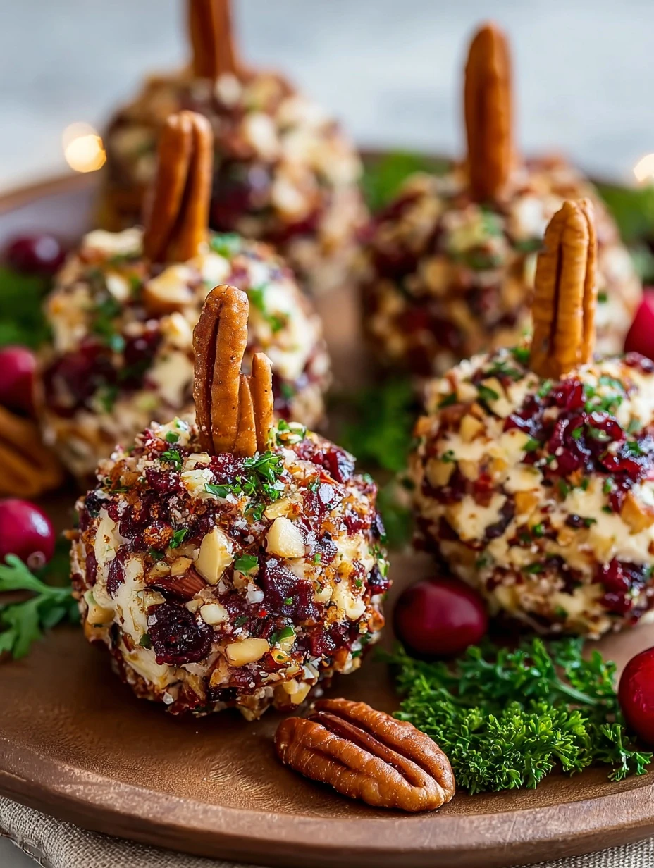 Cranberry Pecan Cheese Balls Recipe Easy Cranberry Pecan Mini Cheese Balls Best Cheese Ball Recipes With Cranberries Holid...