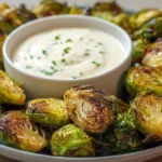 Crispy Brussel Sprouts Recipe With Aioli Best Brussel Sprouts Dijon Aioli Homemade Crispy Brussel Sprouts How To Make Crea...