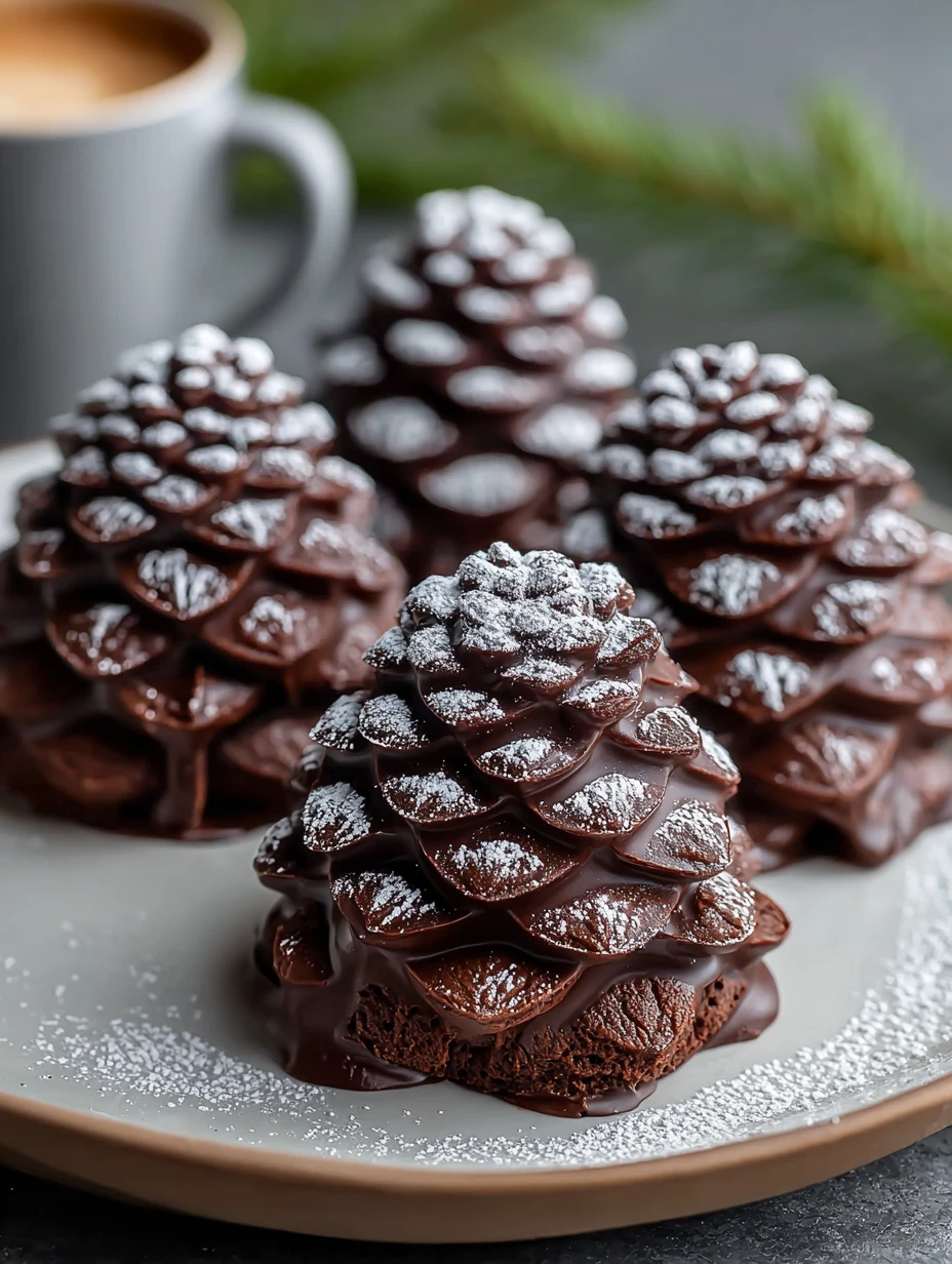 Decadent Pinecone Truffle Recipe Homemade Pinecone Chocolate Truffles Buy Pinecone Truffles Online Luxury Pinecone Dessert...