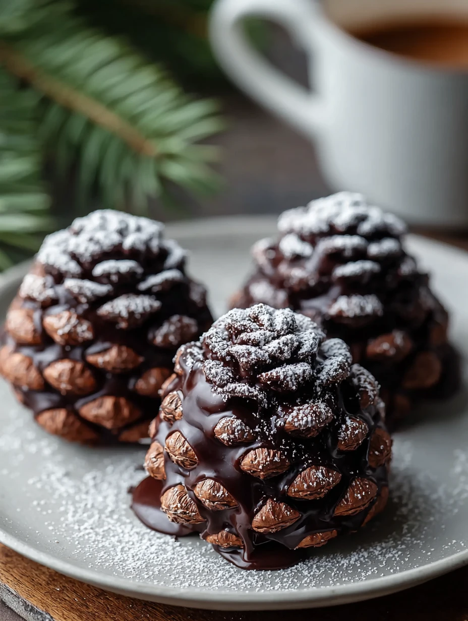 Decadent Pinecone Truffle Recipe Homemade Pinecone Chocolate Truffles Buy Pinecone Truffles Online Luxury Pinecone Dessert...