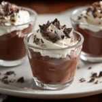 Easy 10-minute Chocolate Mousse Recipe Quick Homemade Chocolate Mousse Cups Best Fast Chocolate Mousse Cups No-bake Chocol...