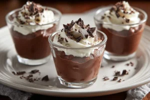 10-Minute Chocolate Mousse Cups Recipe!