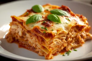 30-Min Quick & Easy Chicken Lasagna Recipe
