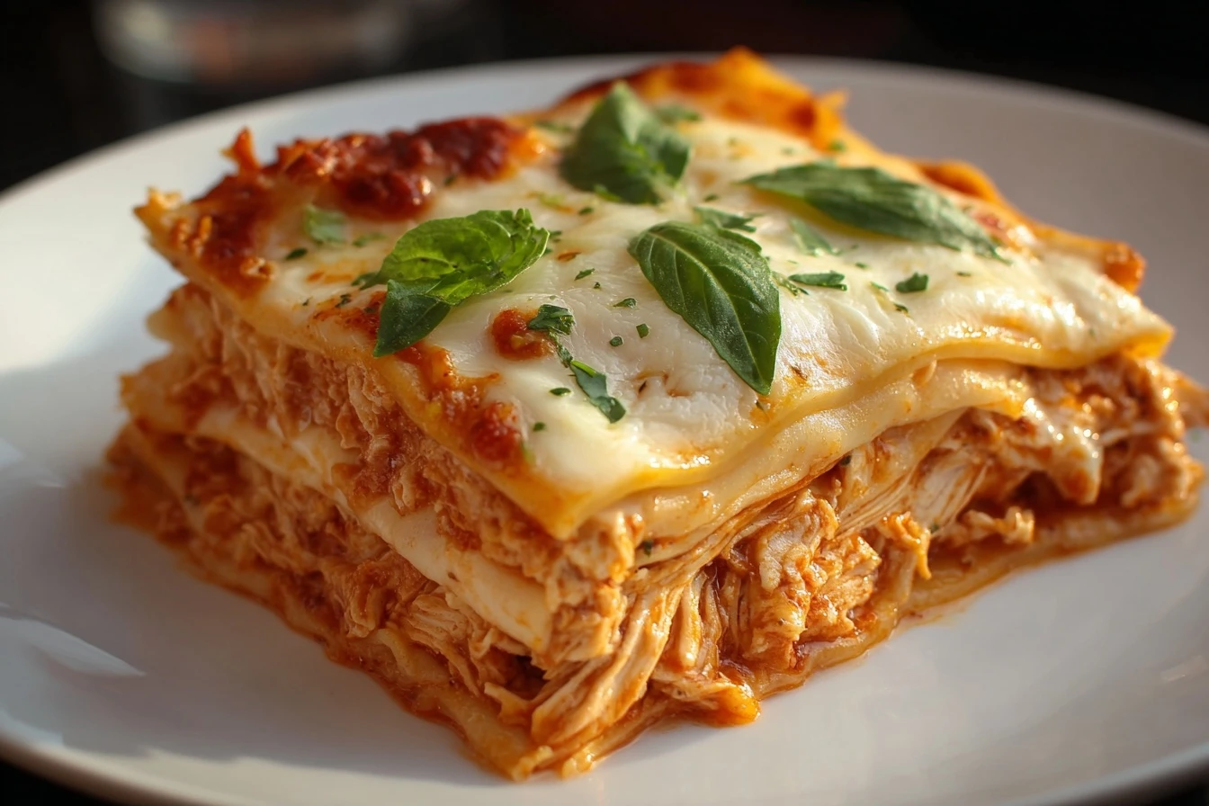 Easy 30 Minute Chicken Lasagna Recipe Quick Chicken Lasagna Dinner Ideas Healthy Chicken Lasagna Under 30 Minutes Simple C...