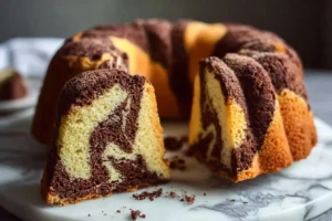 Quick & Easy Marble Cake Recipe in 30 Minutes