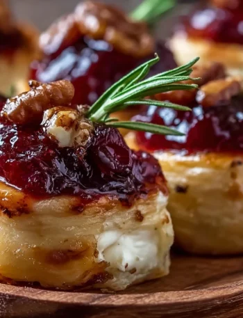 Easy Baked Cranberry Brie Bites Recipe Cranberry Brie Bites Holiday Appetizers Make Ahead Cranberry Brie Bites Cranberry B...