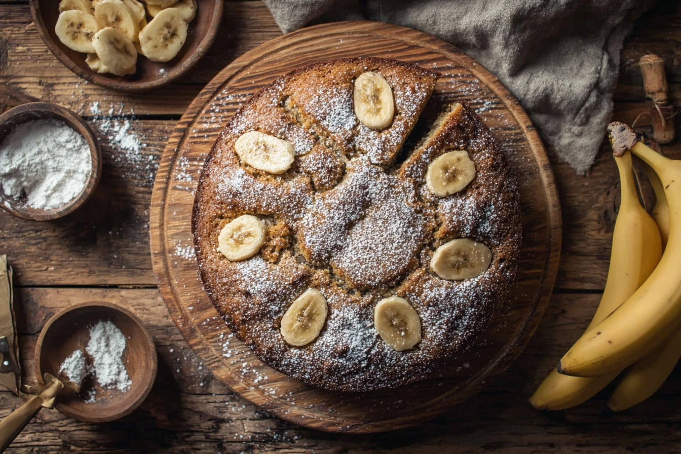 Easy Banana Cake Recipe With Oil Banana Cake Recipe Without Butter Moist Banana Cake Recipe With Sour Cream Gluten Free Ba...