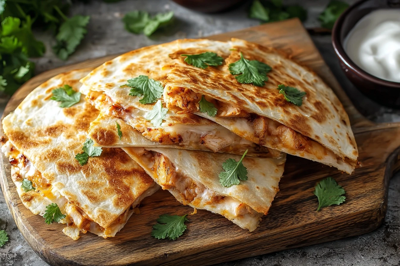 Easy Chicken Bacon Ranch Quesadillas Recipe How To Make Chicken Bacon Ranch Quesadillas Best Cheese For Chicken Bacon Ranc...