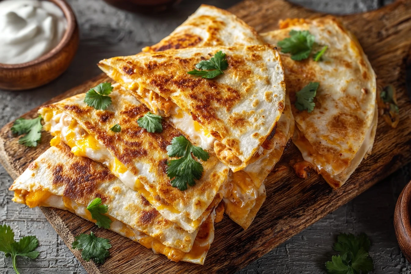 Easy Chicken Bacon Ranch Quesadillas Recipe How To Make Chicken Bacon Ranch Quesadillas Best Cheese For Chicken Bacon Ranc...