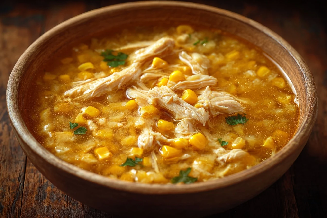 Easy Chicken Corn Soup Recipe For Cold Days Homemade Creamy Chicken Corn Soup Best Easy Soup Recipes With Chicken Ultimate...