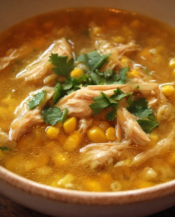 Easy Chicken Corn Soup Recipe For Cold Days Homemade Creamy Chicken Corn Soup Best Easy Soup Recipes With Chicken Ultimate...